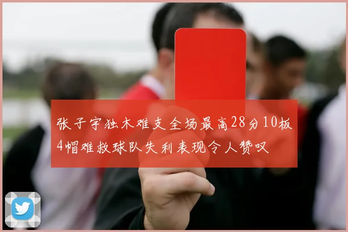 张子宇独木难支全场最高28分10板4帽难救球队失利表现令人赞叹