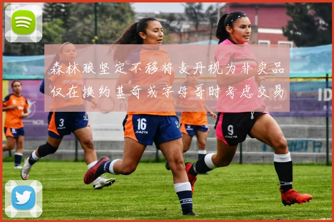 森林狼坚定不移将麦丹视为非卖品仅在换约基奇或字母哥时考虑交易